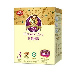 雅因乐什锦水果营养有机米粉(广来健康)