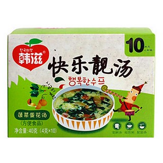 韩滋快乐靓汤菠菜蛋花汤(力哦韩滋)