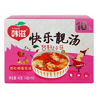 韩滋快乐靓汤西红柿蛋花汤 (力哦韩滋)