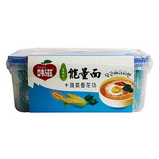 韩滋能量面菠菜蛋花+玉米面条(力哦韩滋)