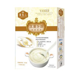 雅玺儿水果什锦营养米粉(好娃娃)