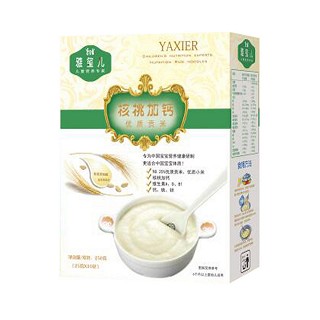 雅玺儿核桃加钙营养米粉(好娃娃)