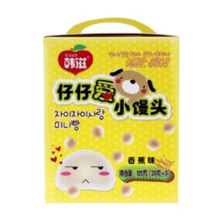 韩滋小馒头香蕉味辅食饼干奶豆(乐哺)