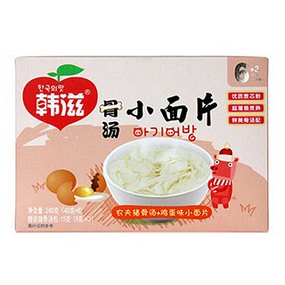 韩滋宝宝大骨（猪骨）汤+鸡蛋面(力哦韩滋)