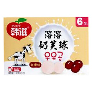 韩滋溶溶奶芙球红枣味(雪儿)
