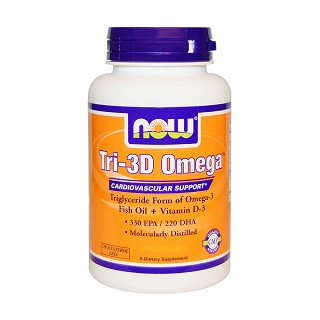now foods tri-3d omega软胶囊 140粒(fooods)