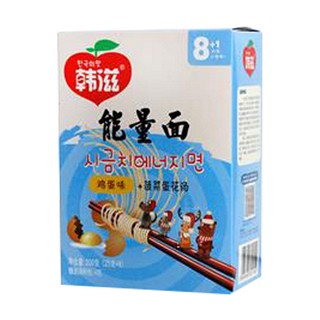 韩滋能量面菠菜蛋花+鸡蛋面条(怀府麒麟)