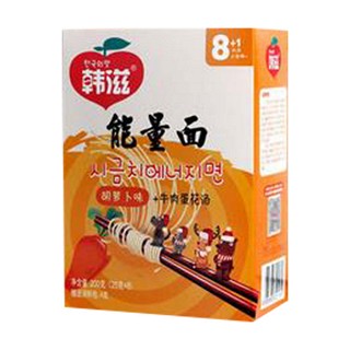 韩滋能量面牛肉蛋花+胡萝卜面条(怀府麒麟)