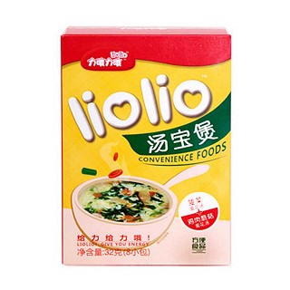 liolio力哦力哦汤宝煲菠菜+鸡肉双口味(力哦韩滋)