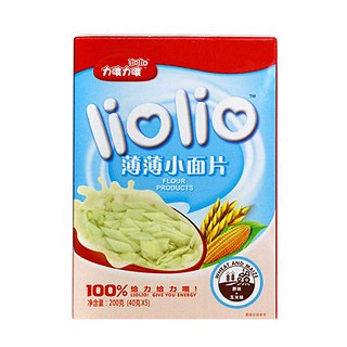 iolio力哦力哦薄薄小面片原味+玉米味(力哦韩滋)