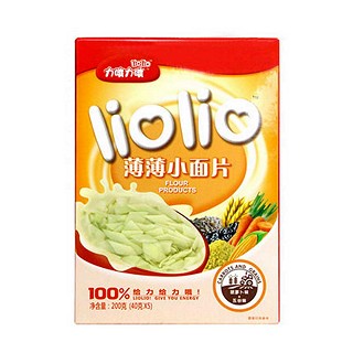 liolio力哦力哦薄薄小面片胡萝卜味+五谷味(力哦韩滋)
