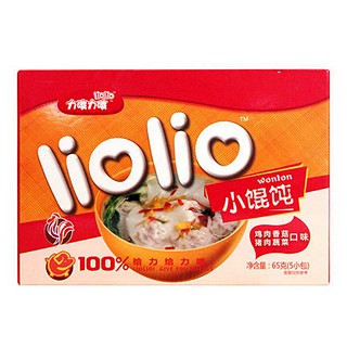 liolio力哦力哦鸡肉香菇+猪肉蔬菜小馄饨(力哦韩滋)
