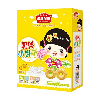本家良田奶伴小饼干香橙味(高唐好佳佳)