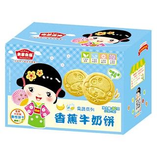 本家良田小饼干香蕉牛奶味(绿麦)