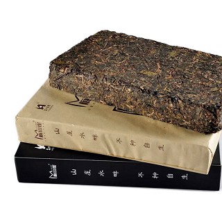 梅山崖 金花茯砖茶 600克(梅山)