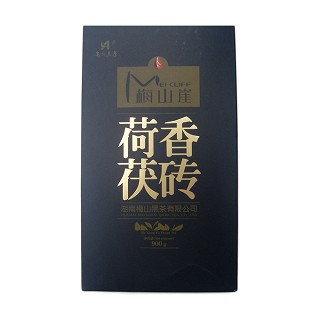 梅山崖 荷香茯砖 梅山崖黑茶 700克装(梅山)