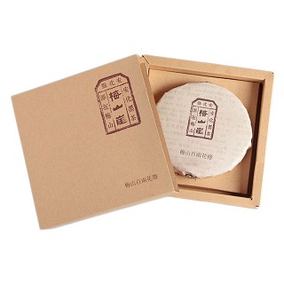 梅山崖 百两饼茶叶 安化黑茶(450克)