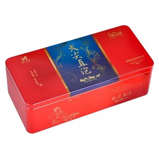 梅山崖 天尖直泡黑茶叶 养生黑茶 600克装(梅山)