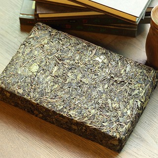 梅山崖 纯手工非机压 茯砖黑茶 3000克(梅山)