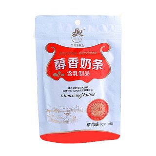 三力源不含植脂末奶酪奶干条草莓味(三力源农林牧生态)
