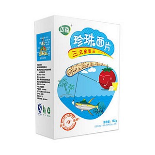 迈葆婴儿面条三文鱼番茄珍珠面片(高唐聚德鑫)