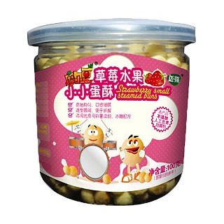 迈葆摩尔豆草莓水果小小蛋酥(福建天亿)