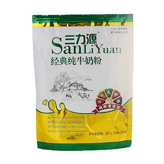三力源无污染奶源经典纯牛奶粉(三力源农林牧生态)