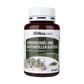 sovita索维他 南瓜籽油和蜂花粉胶囊(ascop)