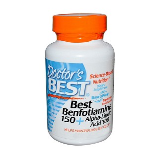 doctor's best α-硫辛酸300苯磷硫胺150(doctors)