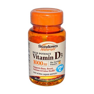 rexall sundown naturals high potency vitamin d3(sundown)