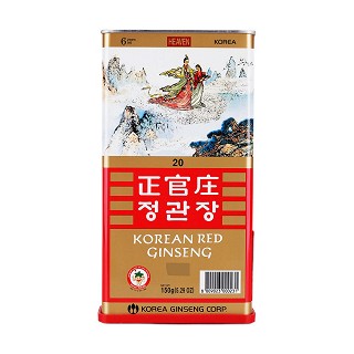 正官庄高丽红参天字20支150g(人参)