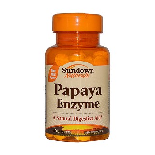 rexall sundown naturals 木瓜酶咀嚼片(sundown)