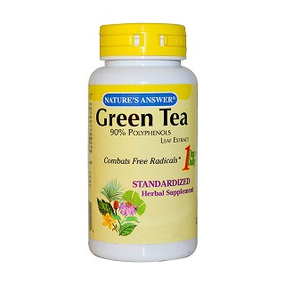 nature's answer green tea leaf(natures)