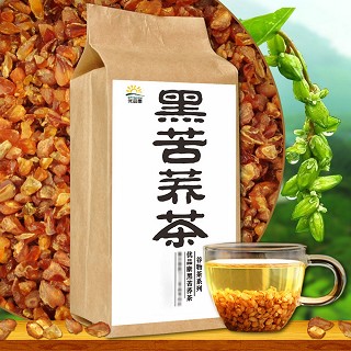 优品康 全胚芽黑苦荞茶 660克(美联)