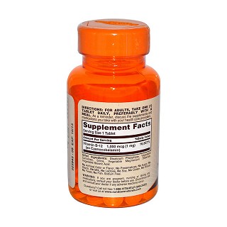 rexall sundown naturals 维他命b-12片(sundown)