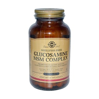 solgar glucosamine msm complex(30粒)