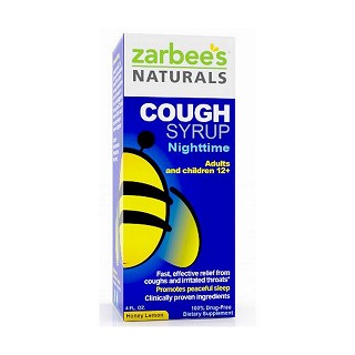 zarbee's all-natural cough syrup nighttime(zarbee‘s)