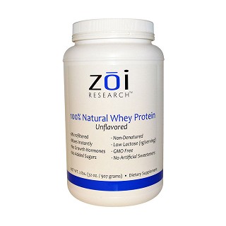 zoi research natural whey protein unflavored(zoi)