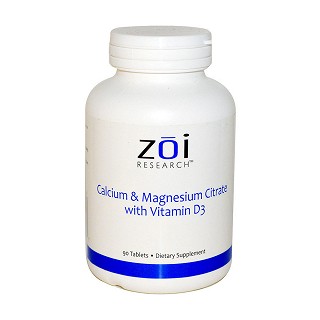 calcium & magnesium citrate with vitamin d3(zoi)