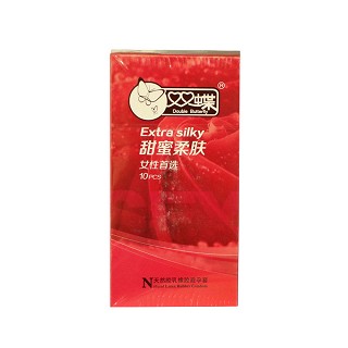 双蝶避孕套甜蜜柔肤(双蝶)