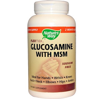 natures way glucosamine with msm 120片(natures)