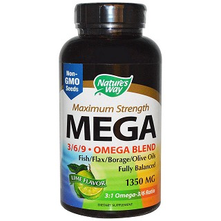 natures way omega blend lime flavor(natures)