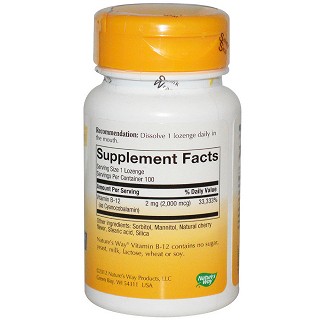 natures way vitamin b-12(natures)