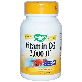 natures way vitamin d3 2000 iu(150粒)