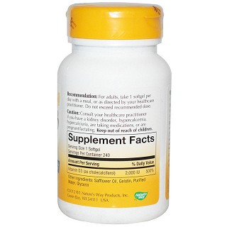 natures way vitamin d3 2000 iu(natures)