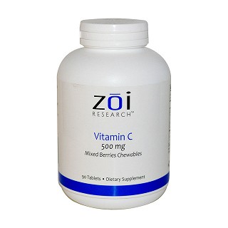 zoi research vitamin c mixed berries chewables(zoi)