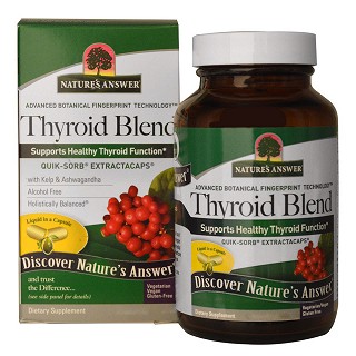natures answer thyroid blend 160粒(natures)
