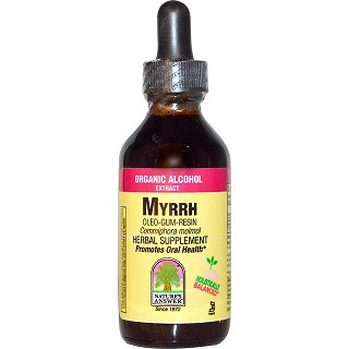 natures answer myrrh organic alcohol(natures)