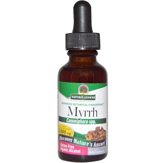 natures answer myrrh organic alcohol(natures)