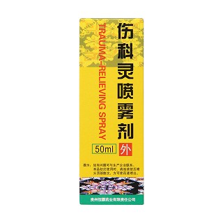 伤科灵喷雾剂(恒霸)
